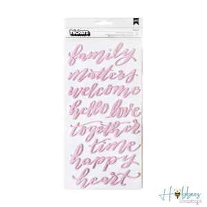 Foam Phrase Stickers Hannah / Estampas Gruesas de Frases