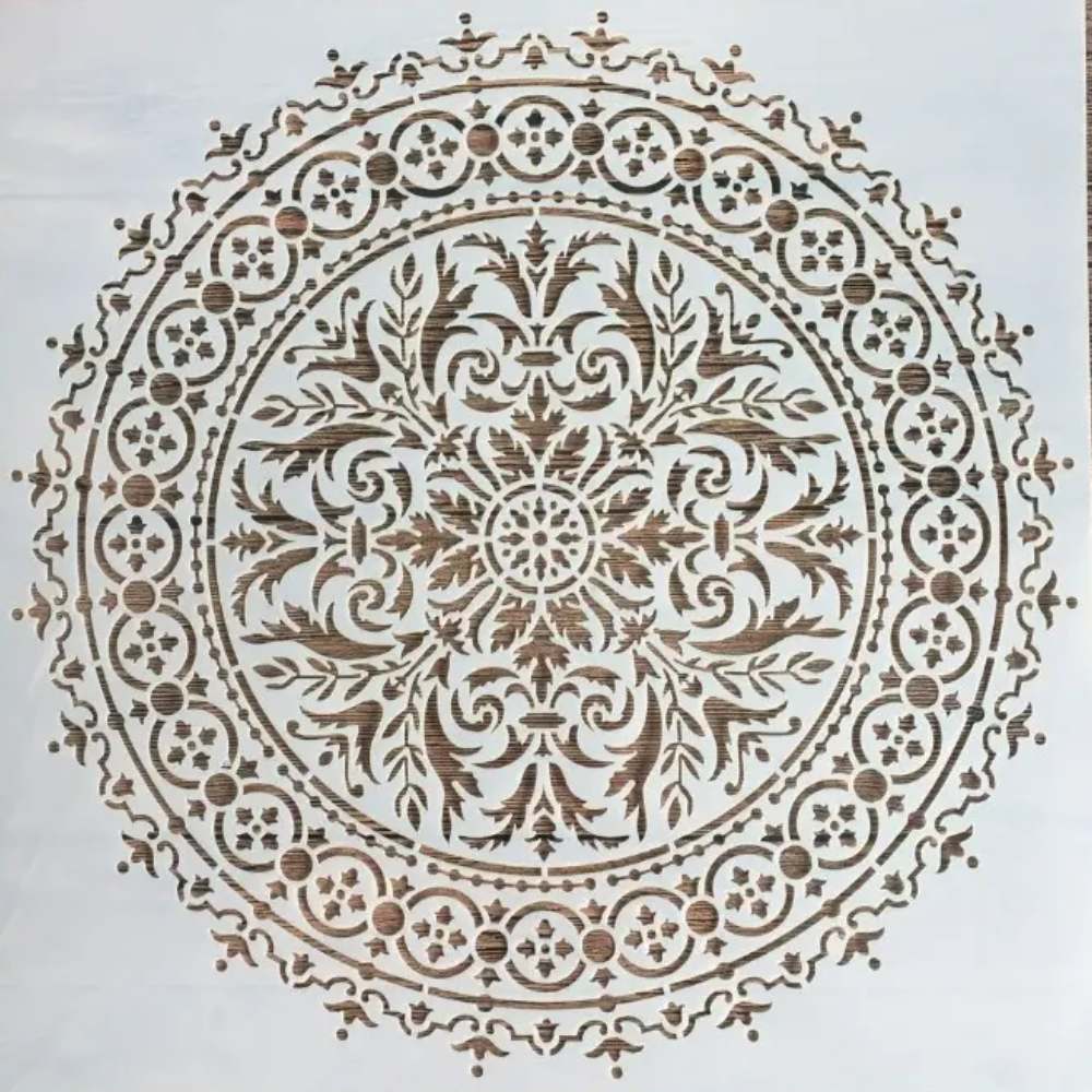 Esténcil de Mandala # 1