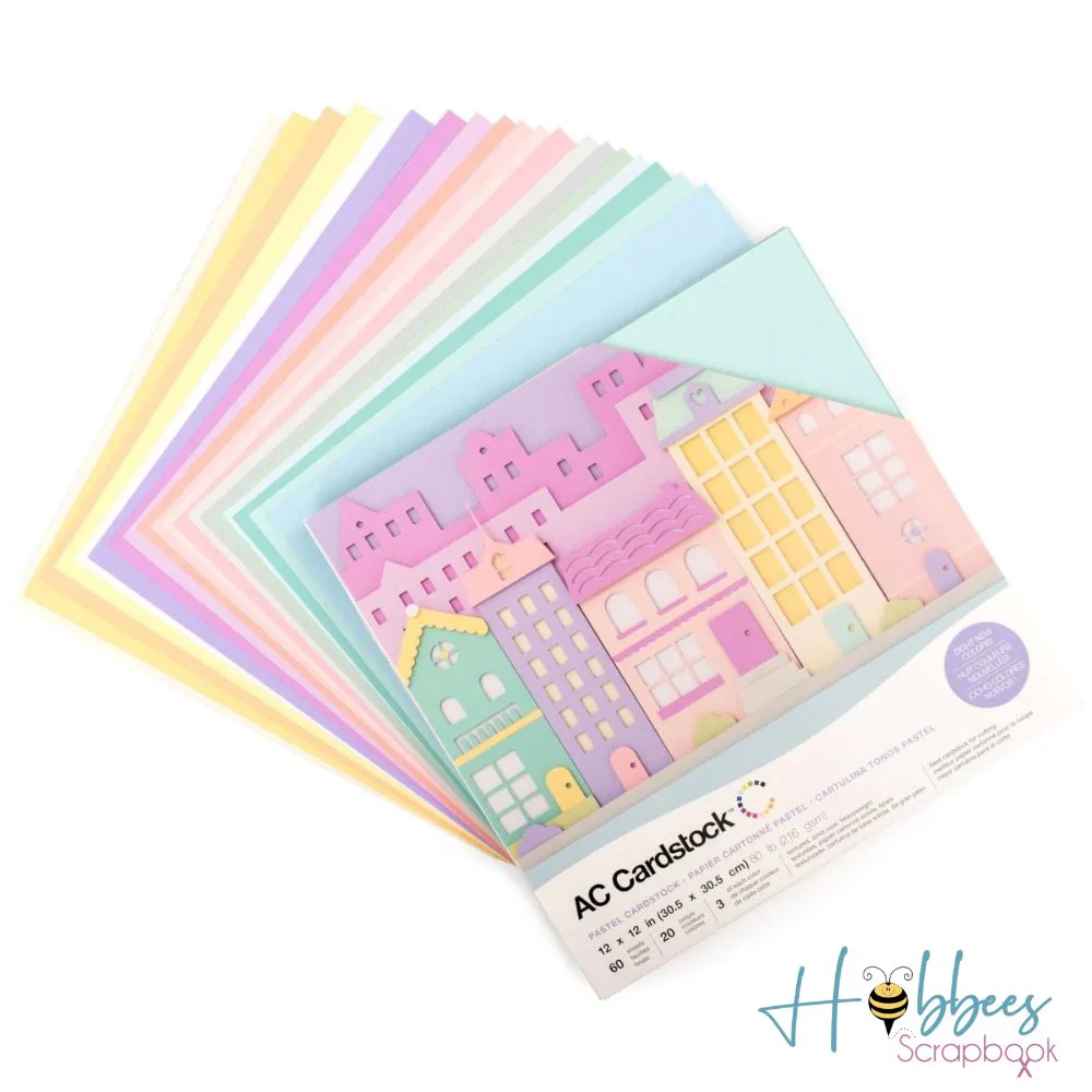 Pastels Cardstock Pack / Paquete de Cartulina en Tonos Pastel