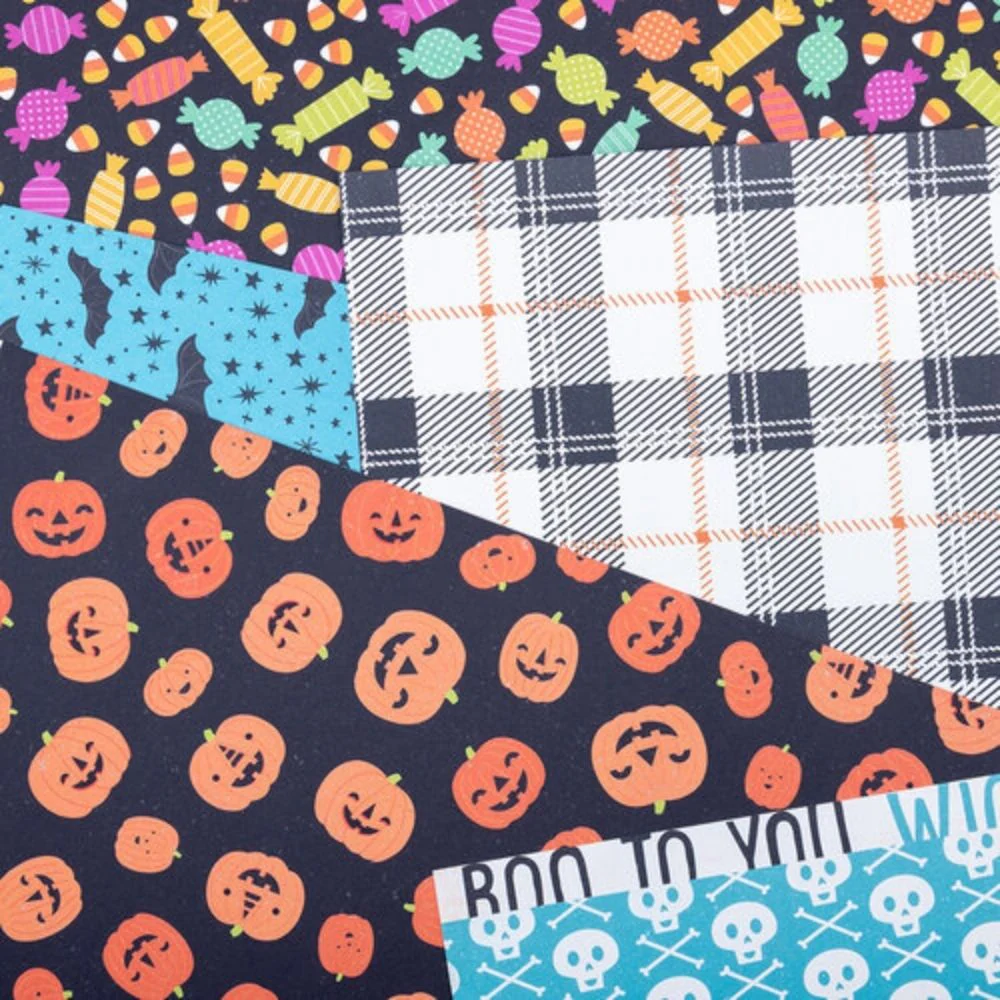 Happy Halloween 12pulg Paper Pad / Block Cartulina Doble Cara Halloween - Imagen 6