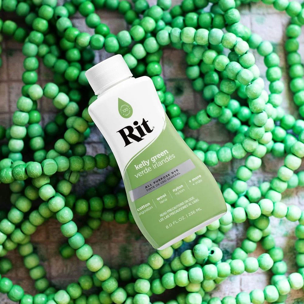 Rit Dye Liquid Kelly Green / Líquido para Teñir Verde Irlandes - Imagen 2