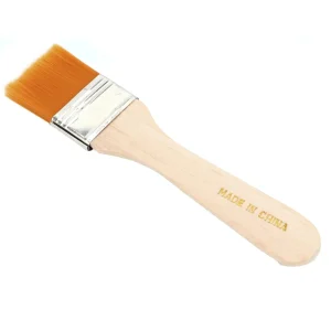 Pincel Plano Cerdas de Nylon 3cm