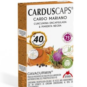 CARDUSCAPS®  Cardo Mariano Activo, Cúrcuma Biodisponible